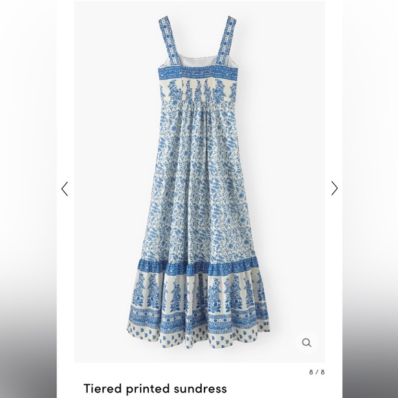 WRAP london printed tiered sundress - Picture 3 of 5